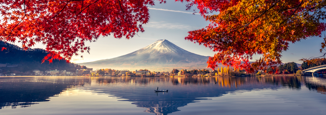 秋の富士山